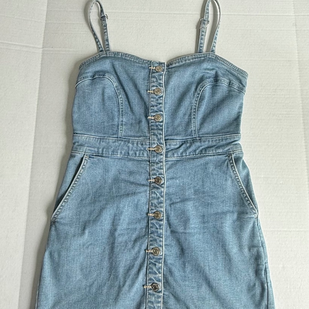 GUESS Stephanie Denim Bodycon Dress